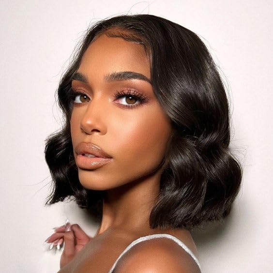 MiracleLuxe 10 Inch Bob Wig Human Hair 13x4 Body Wave