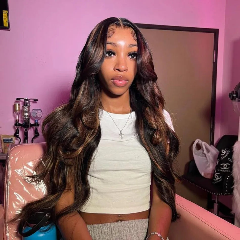 Luxe P1B30 Body Wave Human Hair Wigs