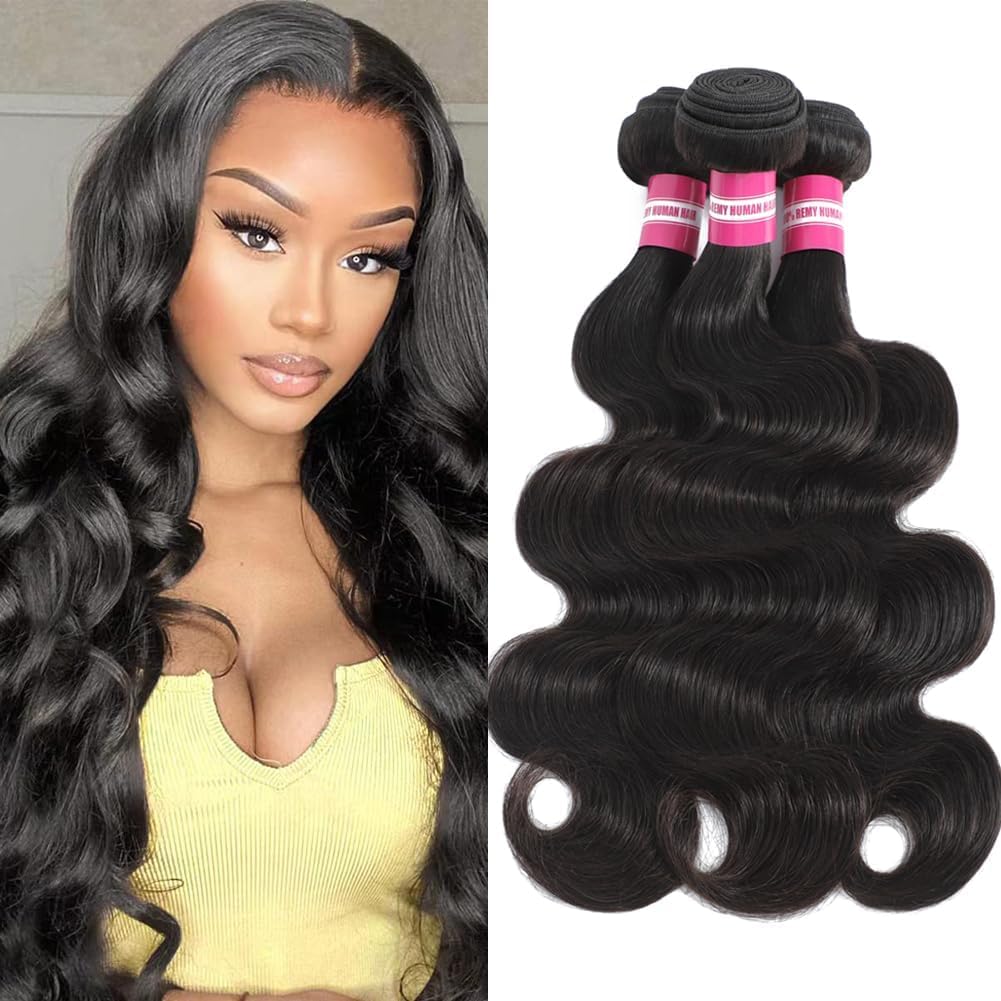 MiracleLuxe Body Wave Bundles 12 14 16